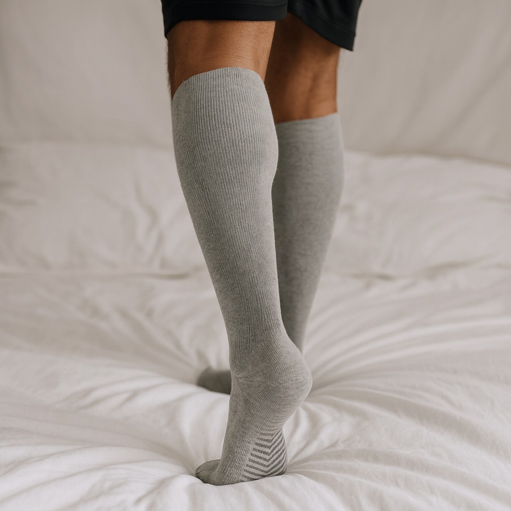 VitalBamboo™ Kompressionssocken-Long Grip Edition