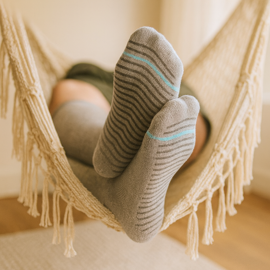 VitalBamboo™ Kompressionssocken-Long Grip Edition